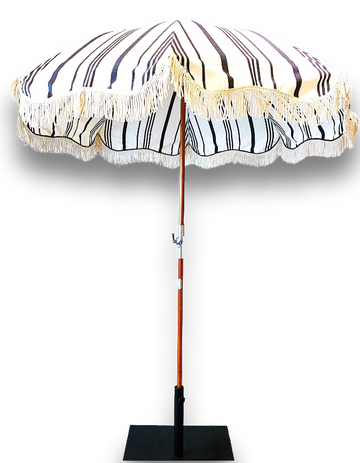 RENTAL | Tilting Umbrella - Navy Stripe