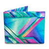 Mighty Wallet in Future14 print, bright graphic pattern

