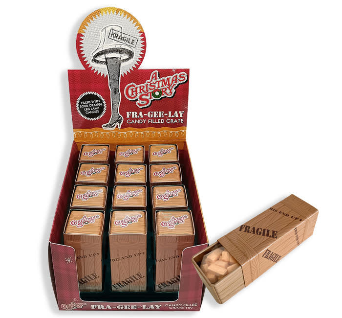 candy - orange - christmas story - fragile crate by redstone foods inc