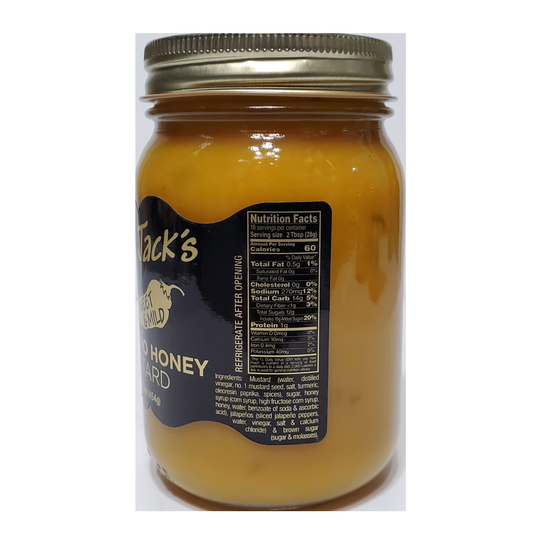 mustard - jalapeno honey by ben jack larado's