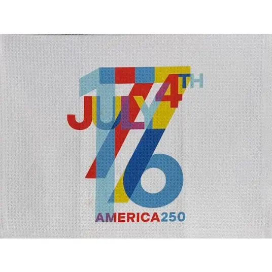 tea towel - july 4th 1776 - america 250™ by wet-it!