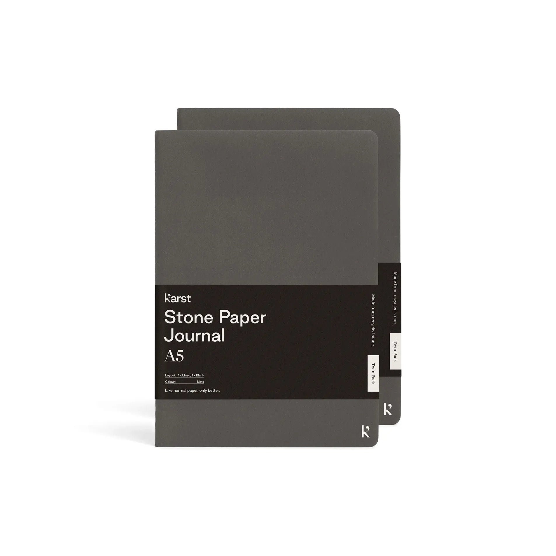 notebook - a5 journal - twin pack by ameico/karst