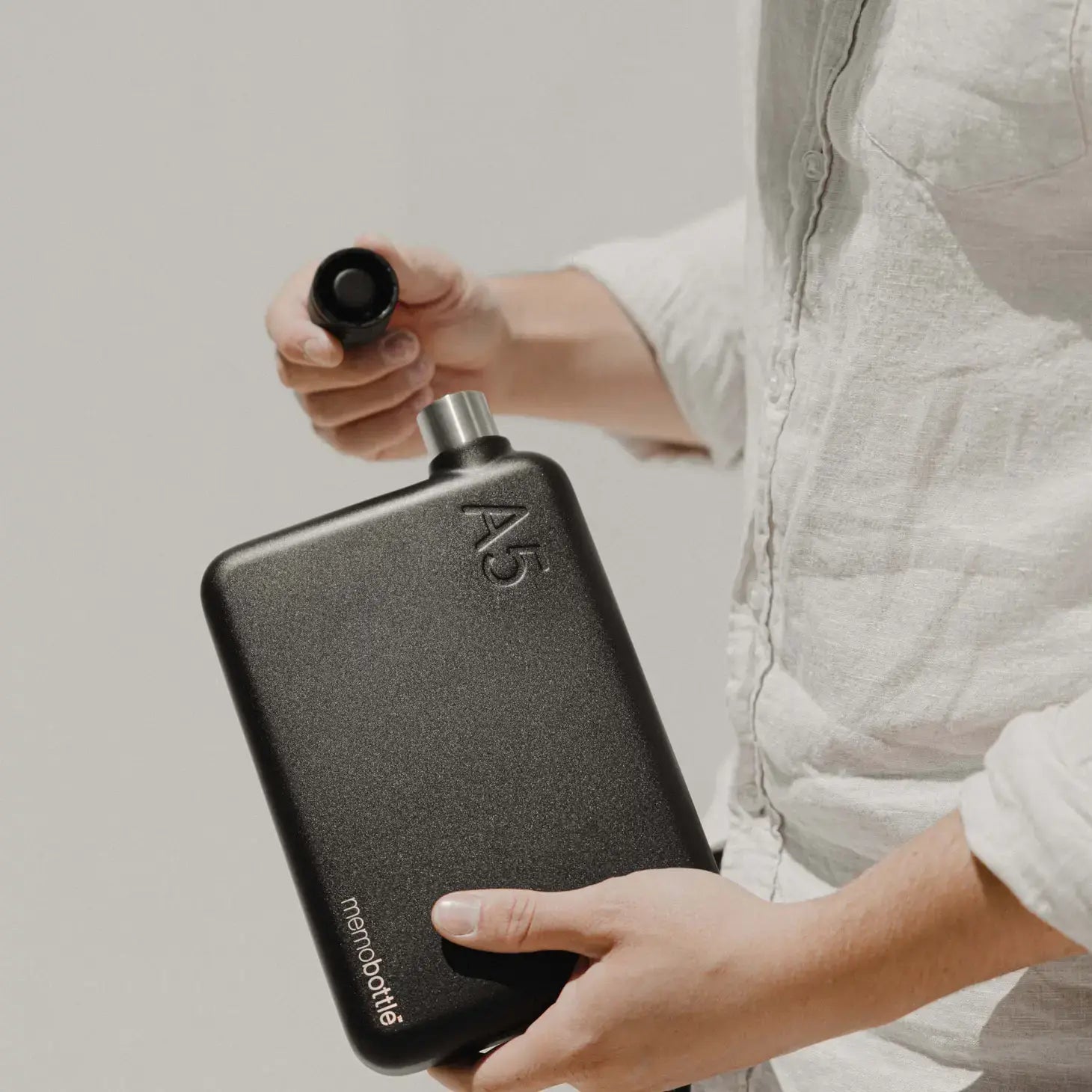 memobottle a5 - stainless steel by memobottle