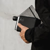 memobottle a6 - silicone sleeve - black ink by memobottle