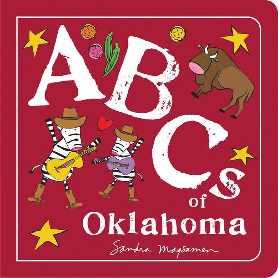 board book - abcs of oklahoma by sourcebooks