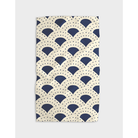 microfiber tea towel - about to rise by geometry house