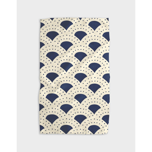 microfiber tea towel - about to rise by geometry house
