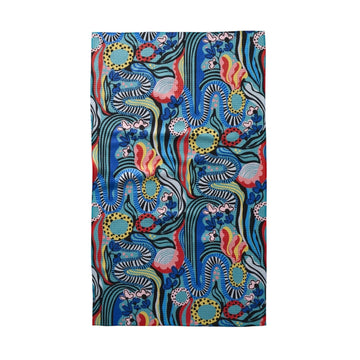 tea towel - microfiber - abstract dreams florals by geometry house