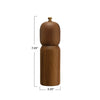 salt & pepper mill - acacia wood - mid-century by creative co-op