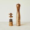 salt & pepper mill - acacia wood - finial top by creative co-op
