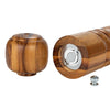 salt & pepper mill - acacia wood - finial top by creative co-op