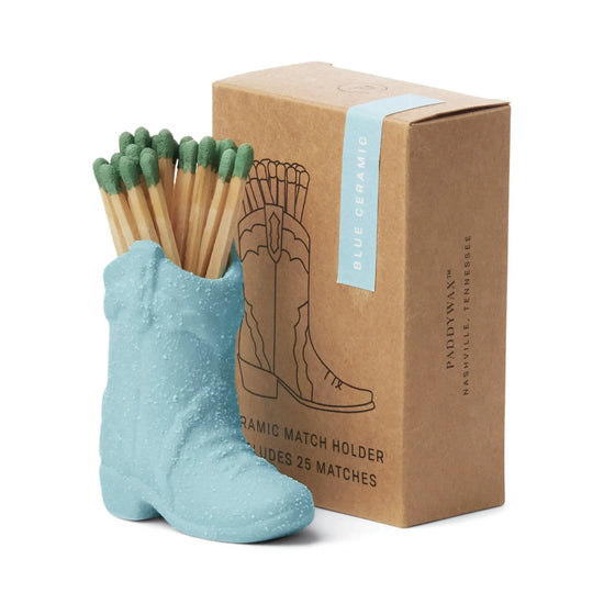 match holder - cowboy boot by paddywax