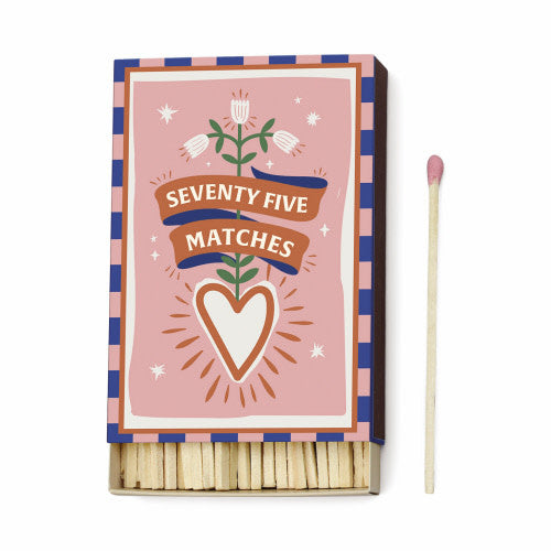 matches - hearts - boxed a dopo by paddywax