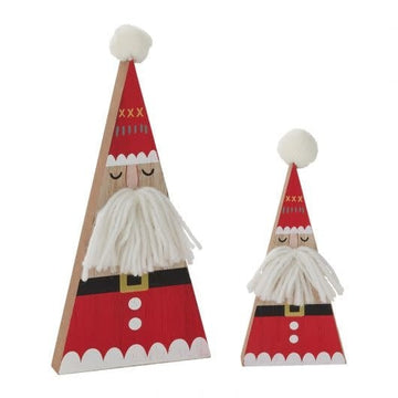 figure - santa's whiskers sitter (2 sizes) by accent decor