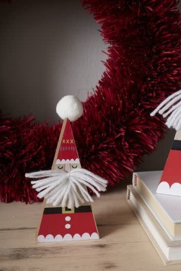 figure - santa's whiskers sitter (2 sizes) by accent decor