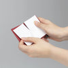 notebook - accordion memo - ash light blue by ameico/yamazakura