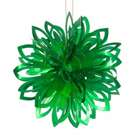 recycled decorations - small ball - dark green by acorn & will