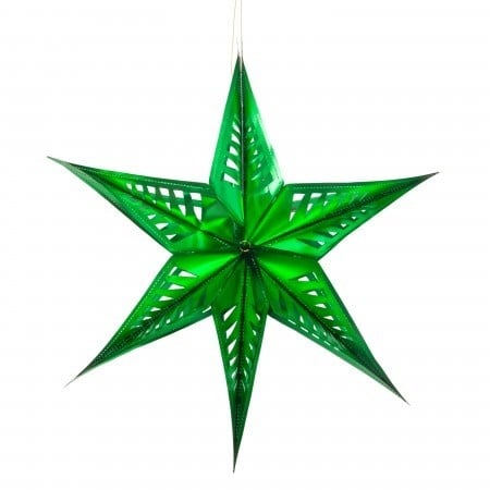 recycled decorations - large star (2 colors) by acorn & will