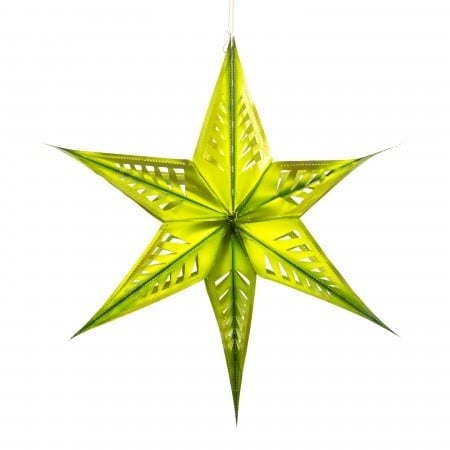 recycled decorations - large star (2 colors) by acorn & will