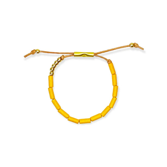bracelet - "ada" - greek ceramic beads by son of a sailor