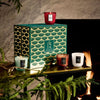 candle gift set - petite pedestal candle - 12 day advent calendar by voluspa