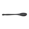 spoon - black acacia - circle end by bloomingville