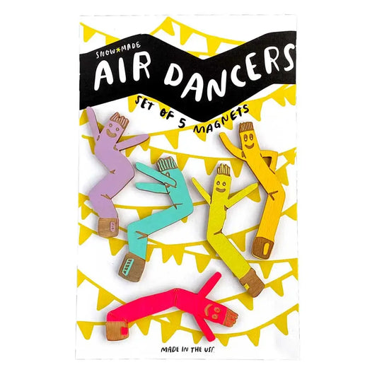 magnets - set of 5 - air dancers by snowmade