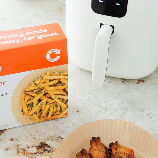 paper liners - air fryer - 50-pack by full circle home