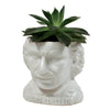 ceramic planter pot - bust figure by unemployed philosophers guild