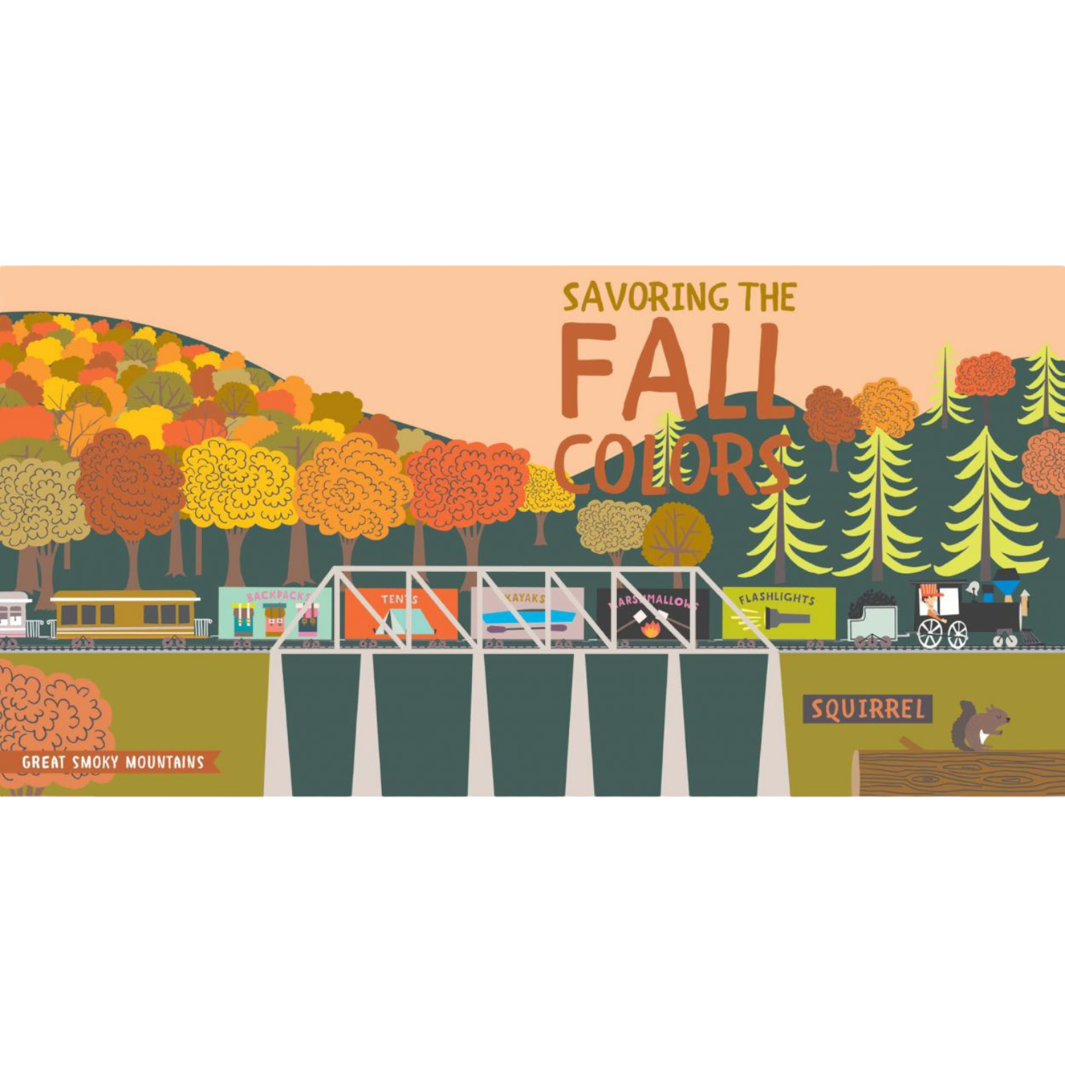 board book - all aboard - national parks by gibbs smith