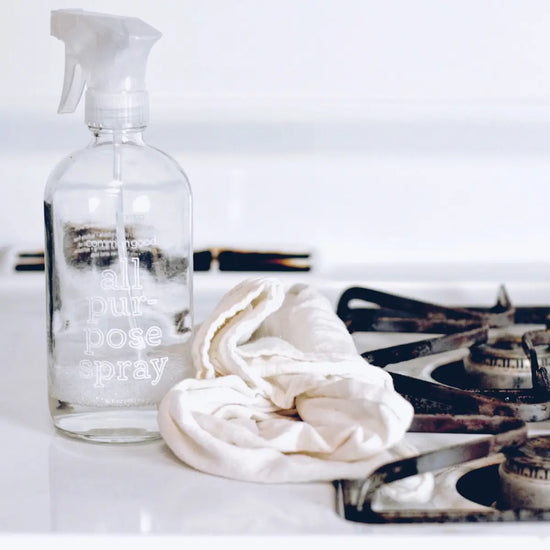 glass spray bottle - all purpose - 16oz by common good
