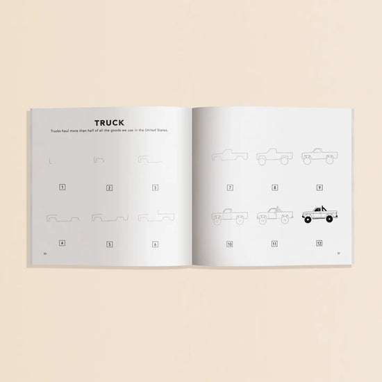 book - how to draw all the things for kids - travel size by paige tate & co.