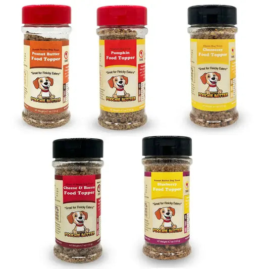 dog food topper - 4 flavors by poochie butter