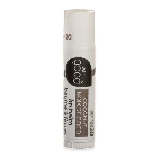 lip balm - coconut - spf 20 by all good bodycare