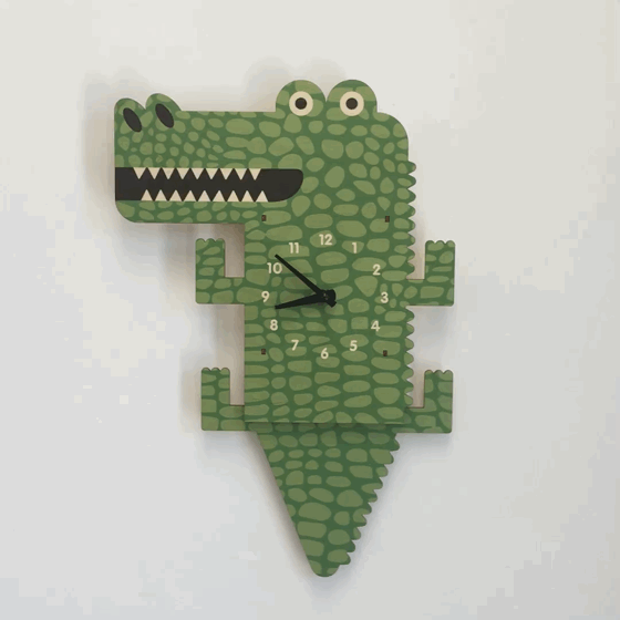 wood pendulum clock - variety by modern moose