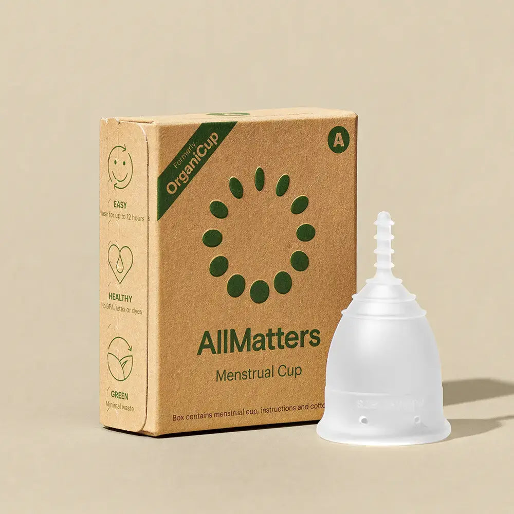 menstrual cup - eco-friendly by allmatters