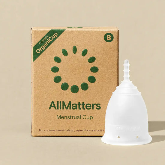 menstrual cup - eco-friendly by allmatters