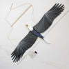 mobile - flying - american bald eagle by tulia's artisan gallery