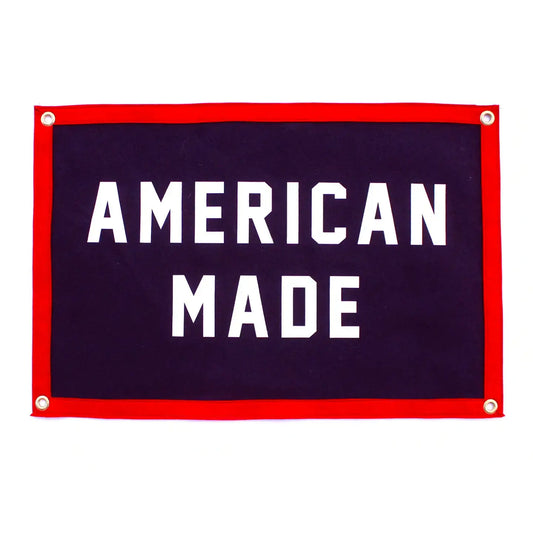 banner - camp flag - american made by oxford pennant