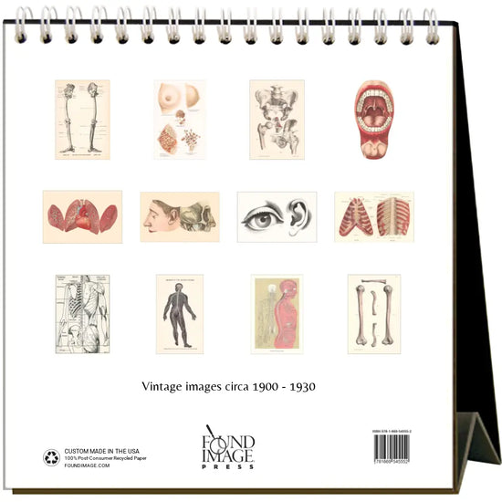 desk easel calendar - 2026 - found image by found image