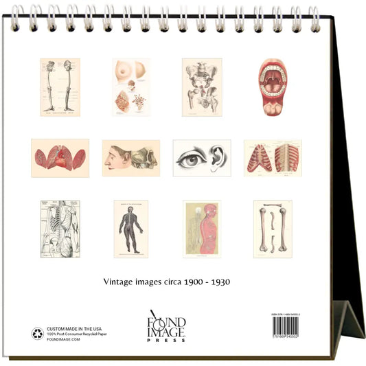 desk easel calendar - 2026 - found image by found image