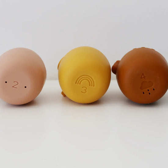 silicone bath toy - animal set by marlowe & co