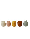 silicone bath toy - animal set by marlowe & co