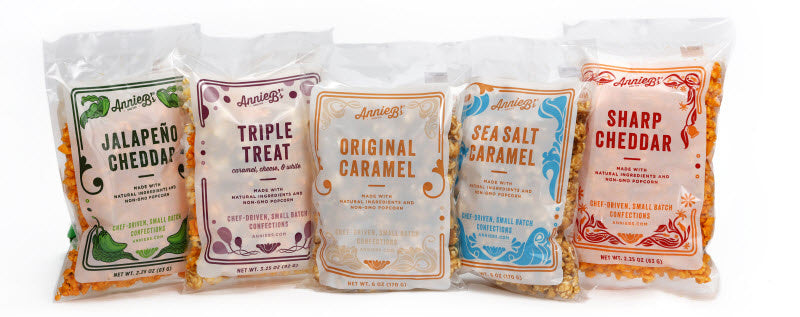popcorn - snack pack by annie b's