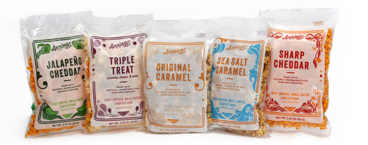 popcorn - snack pack by annie b's
