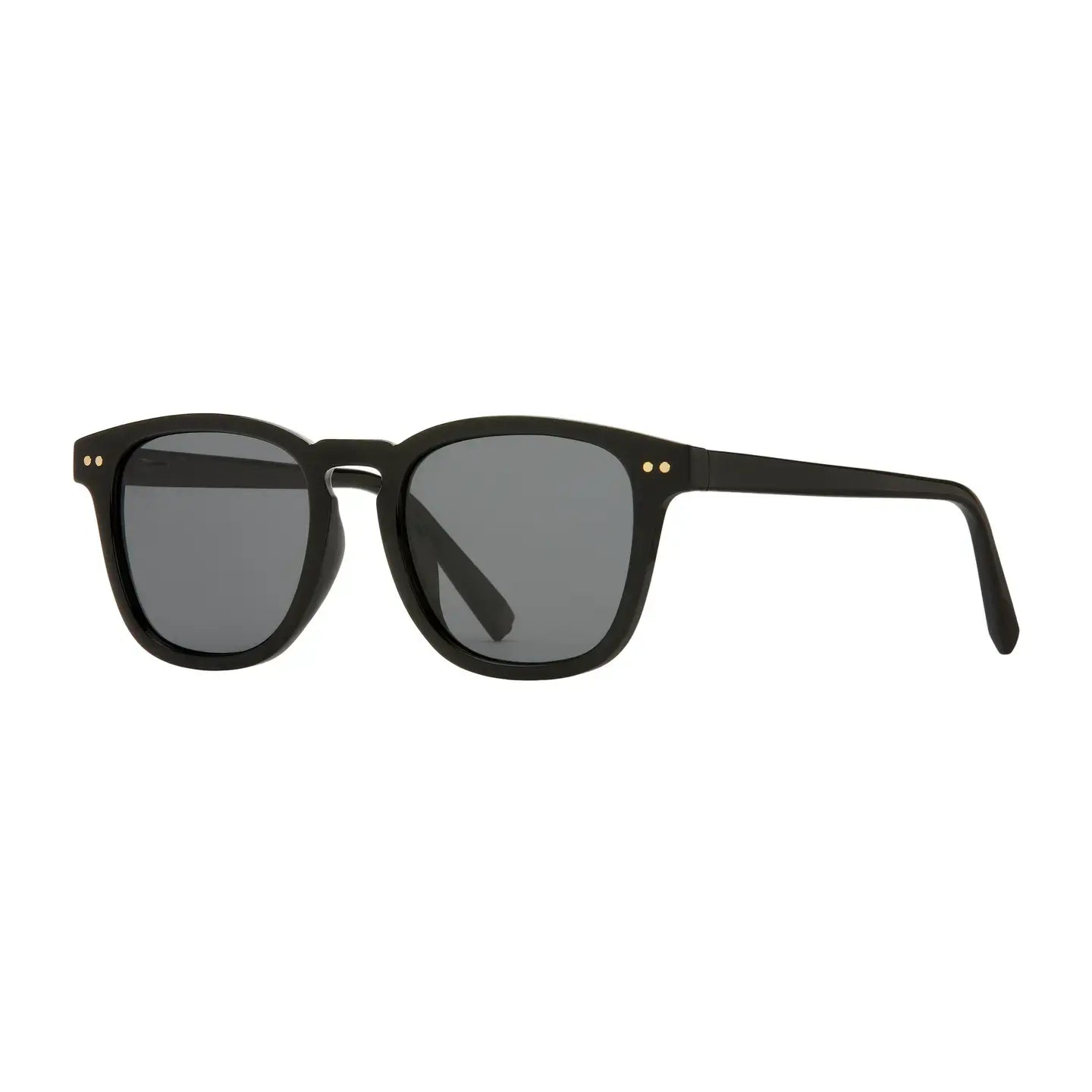 sunglasses - ansen - onyx / smoke polarized by blue planet eyewear