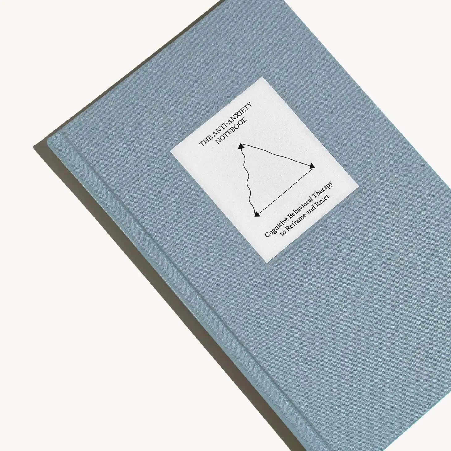 book - anti-anxiety notebook by therapy notebooks