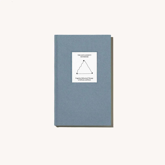 book - anti-anxiety notebook by therapy notebooks