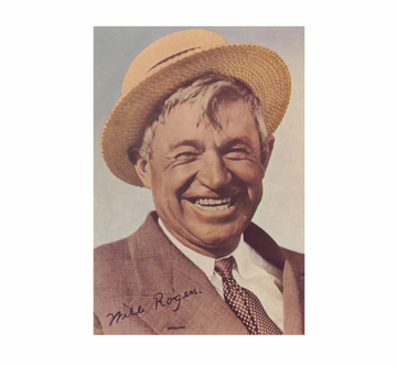art print - smiling will rogers by found image