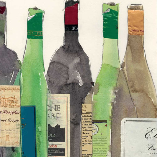 cocktail napkins - appellation wine by paperproducts design